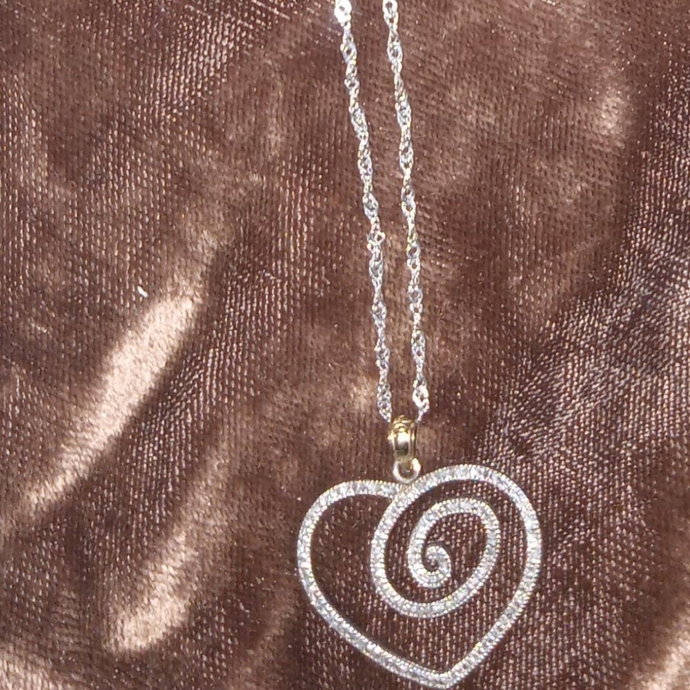 10K/Sterling Silver Necklace